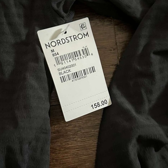 Spiritual Gangster-Cropped Zip Woven Active Jacket-Black size M-NWT-Retail $158 - Picture 6 of 11